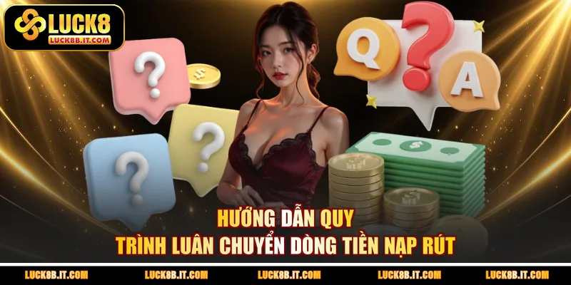 Hướng dẫn quy trình luân chuyển dòng tiền nạp rút